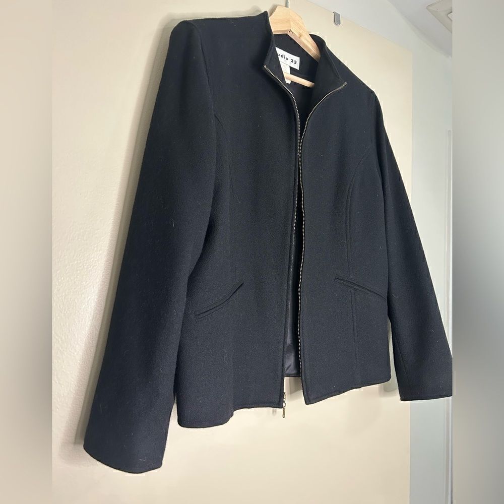 Studio 32 wool jacket blazer - Picture 2 of 4